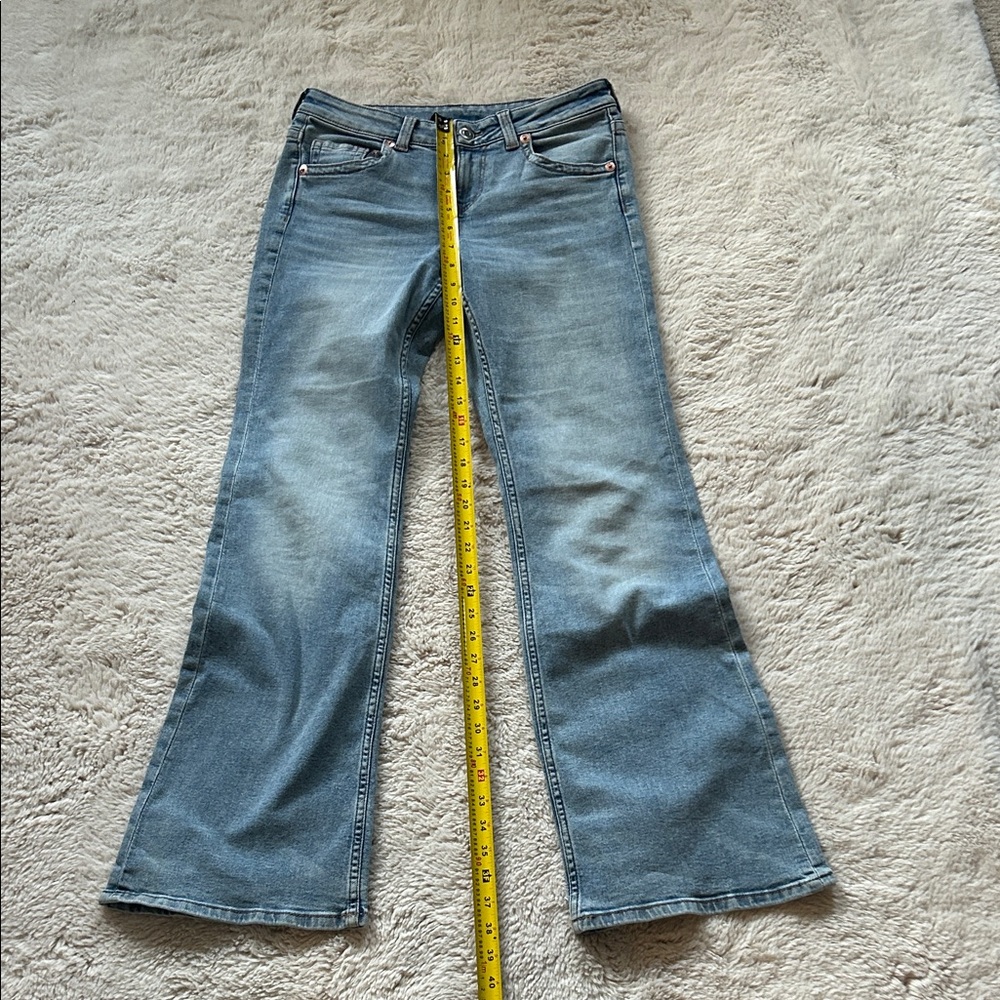 H&M Light Blue Flare Jeans